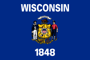 Flag of WI