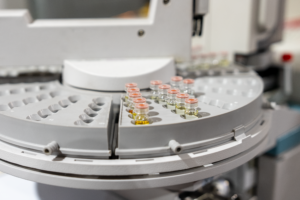 GC Mass Spec performing a fragrance duplication