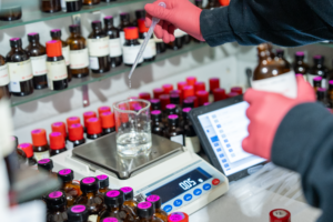 formulating an AFI fragrance in the lab
